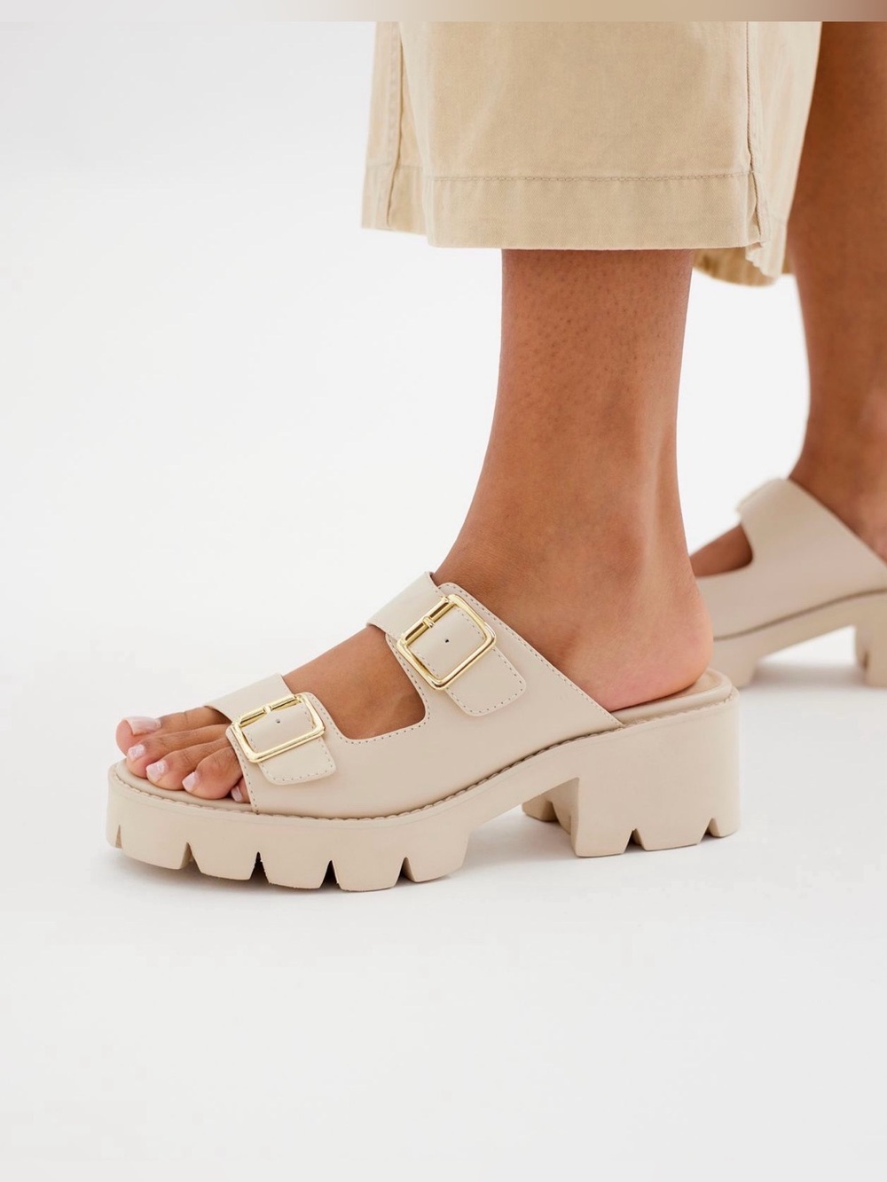 Urban Outfitters BC Footwear Chunky Mule Sandals